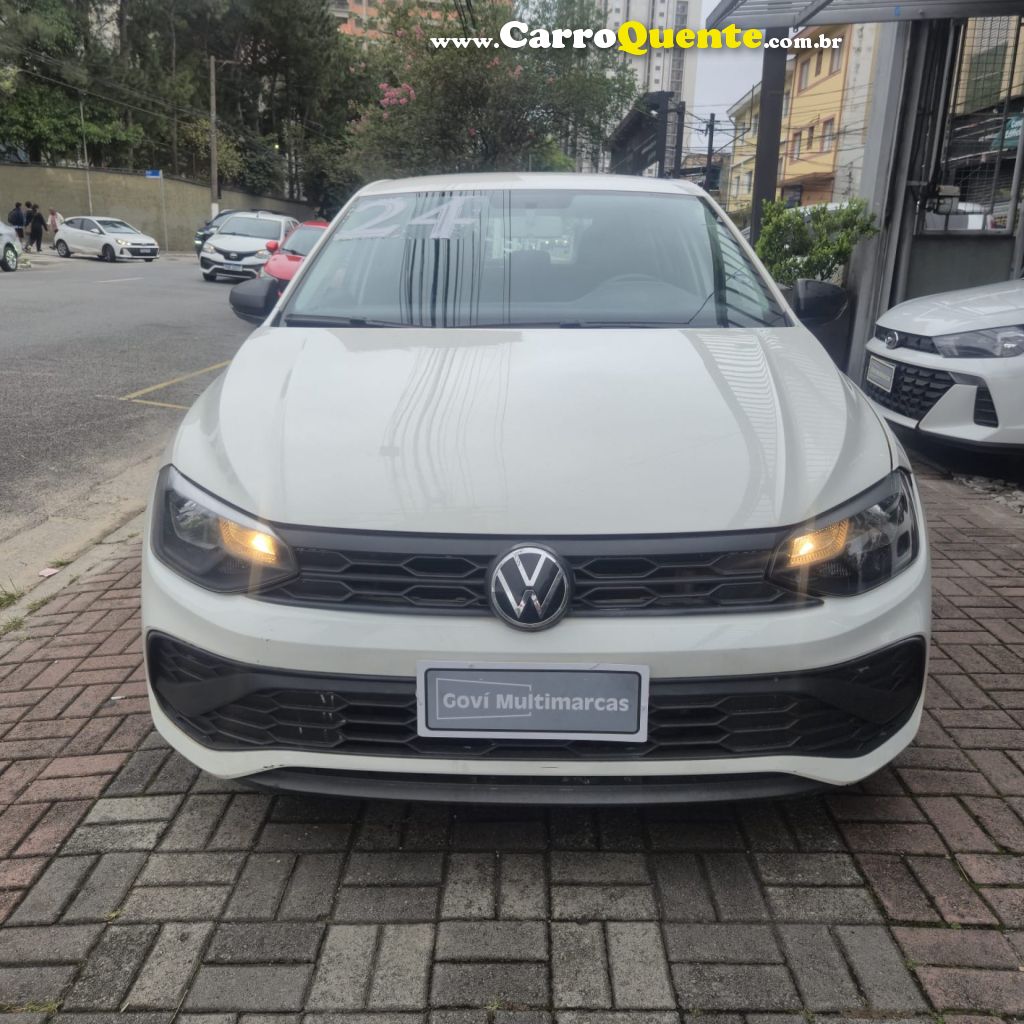 VOLKSWAGEN   POLO TRACK 1.0 FLEX 12V 5P   BRANCO 2024 1.0 FLEX - Loja