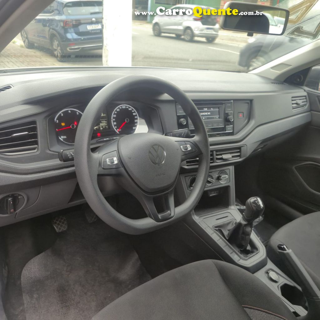 VOLKSWAGEN   POLO TRACK 1.0 FLEX 12V 5P   BRANCO 2024 1.0 FLEX - Loja