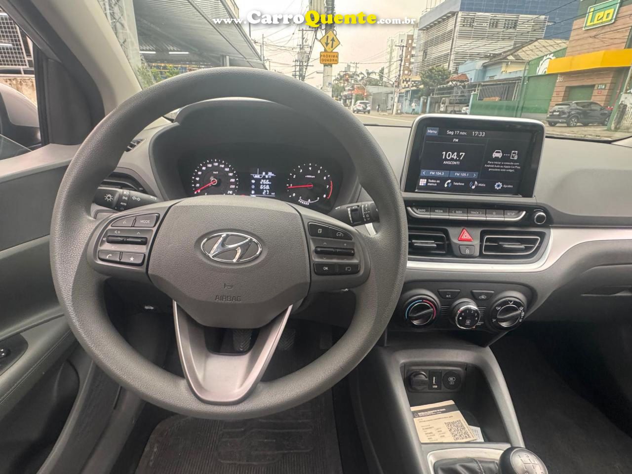 HYUNDAI   HB20S COMFORT 1.0  FLEX 12V MEC.   PRATA 2024 1.0 FLEX - Loja