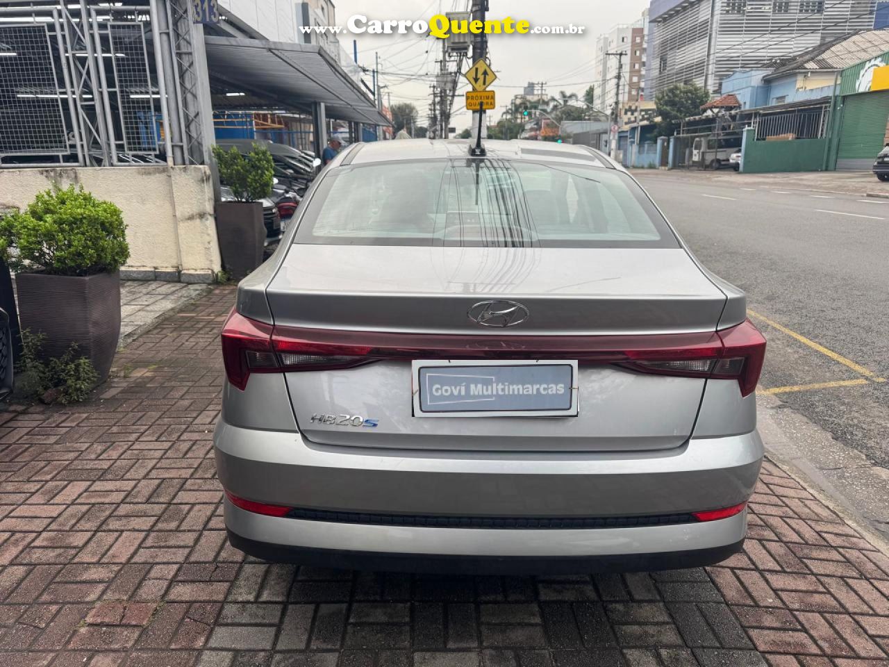 HYUNDAI   HB20S COMFORT 1.0  FLEX 12V MEC.   PRATA 2024 1.0 FLEX - Loja
