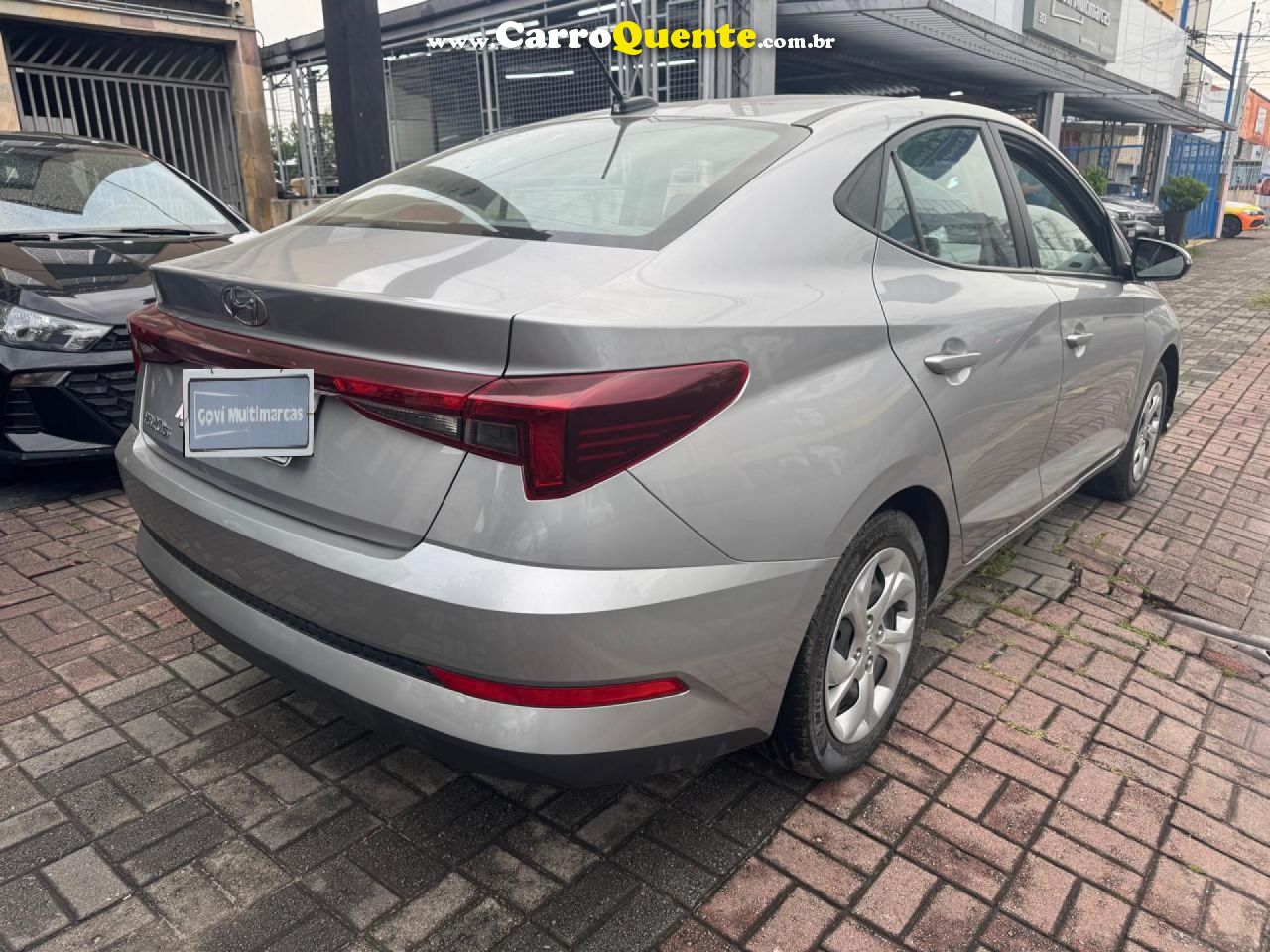 HYUNDAI   HB20S COMFORT 1.0  FLEX 12V MEC.   PRATA 2024 1.0 FLEX - Loja