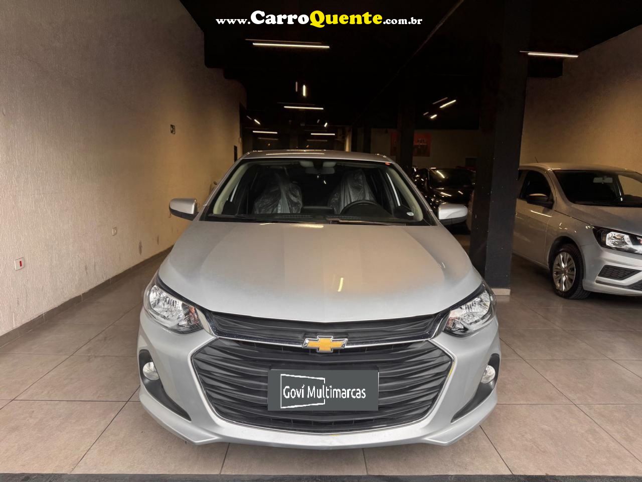 CHEVROLET   ONIX SEDAN PLUS LTZ 1.0 12V TB FLEX MEC.   PRATA 2023 1.0 FLEX - Loja
