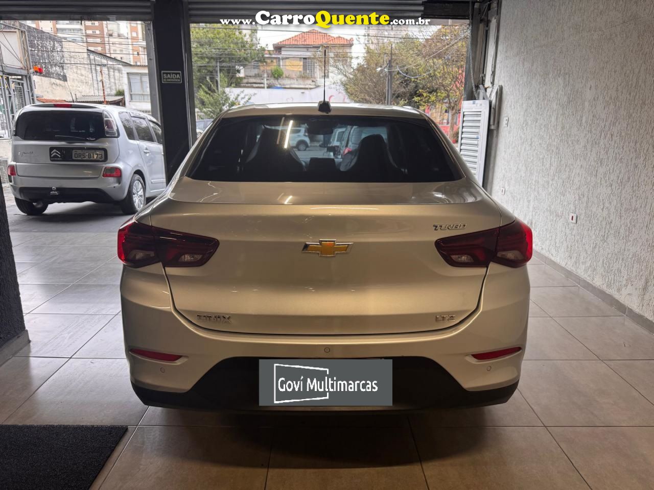 CHEVROLET   ONIX SEDAN PLUS LTZ 1.0 12V TB FLEX MEC.   PRATA 2023 1.0 FLEX - Loja