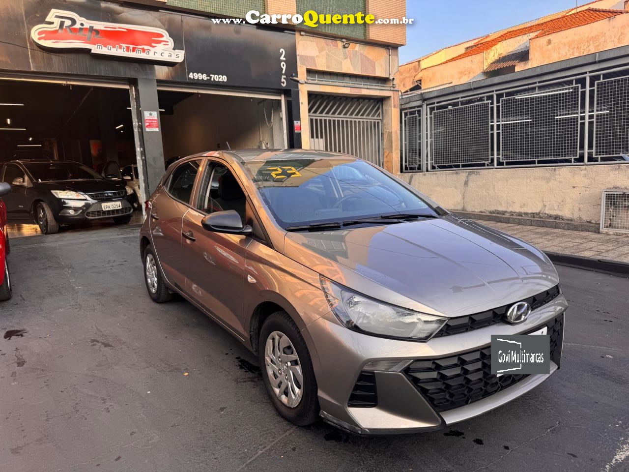HYUNDAI   HB20 SENSE PLUS1.0 FLEX 12V MEC.   PRATA 2025 1.0 FLEX - Loja