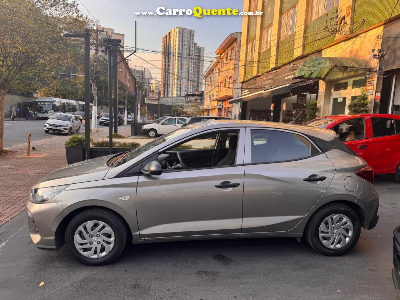 HYUNDAI   HB20 SENSE PLUS1.0 FLEX 12V MEC.   PRATA 2025 1.0 FLEX - Loja