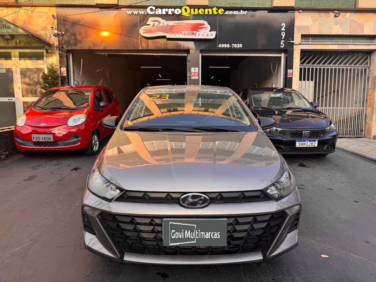 HYUNDAI   HB20 SENSE PLUS1.0 FLEX 12V MEC.   PRATA 2025 1.0 FLEX - Loja
