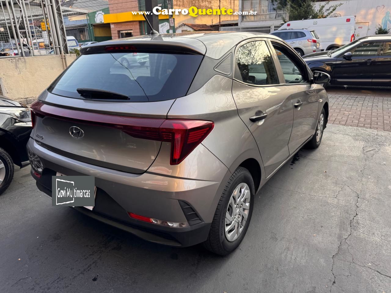 HYUNDAI   HB20 SENSE PLUS1.0 FLEX 12V MEC.   PRATA 2025 1.0 FLEX - Loja
