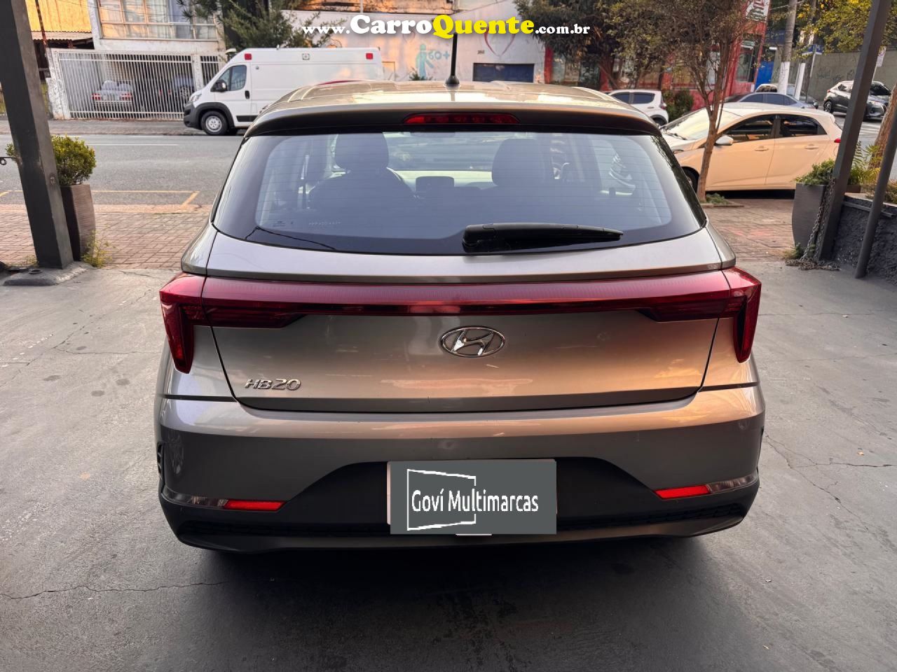HYUNDAI   HB20 SENSE PLUS1.0 FLEX 12V MEC.   PRATA 2025 1.0 FLEX - Loja