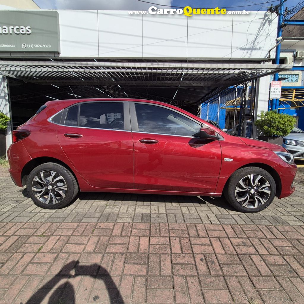 CHEVROLET   ONIX HATCH PREM. 1.0 12V TB FLEX 5P AUT.   VERMELHO 2024 1.0 FLEX - Loja