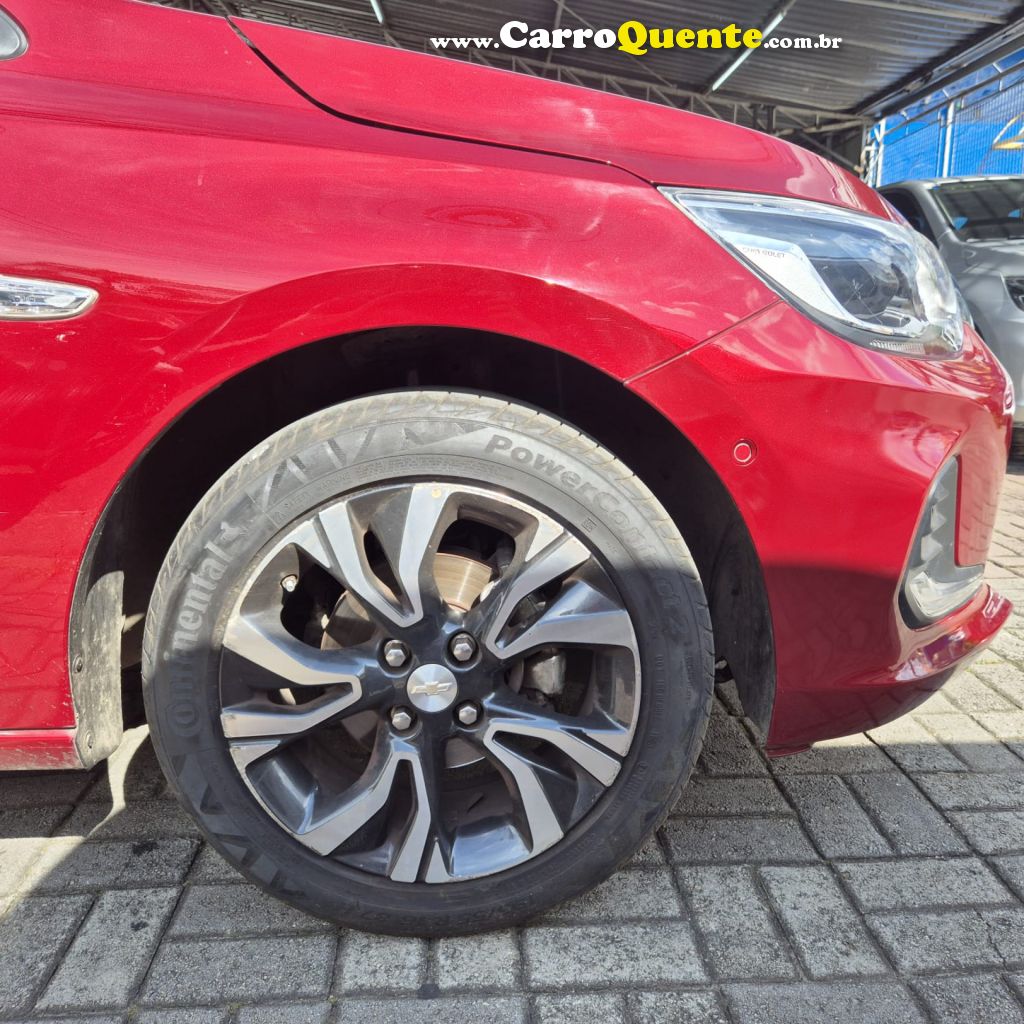 CHEVROLET   ONIX HATCH PREM. 1.0 12V TB FLEX 5P AUT.   VERMELHO 2024 1.0 FLEX - Loja