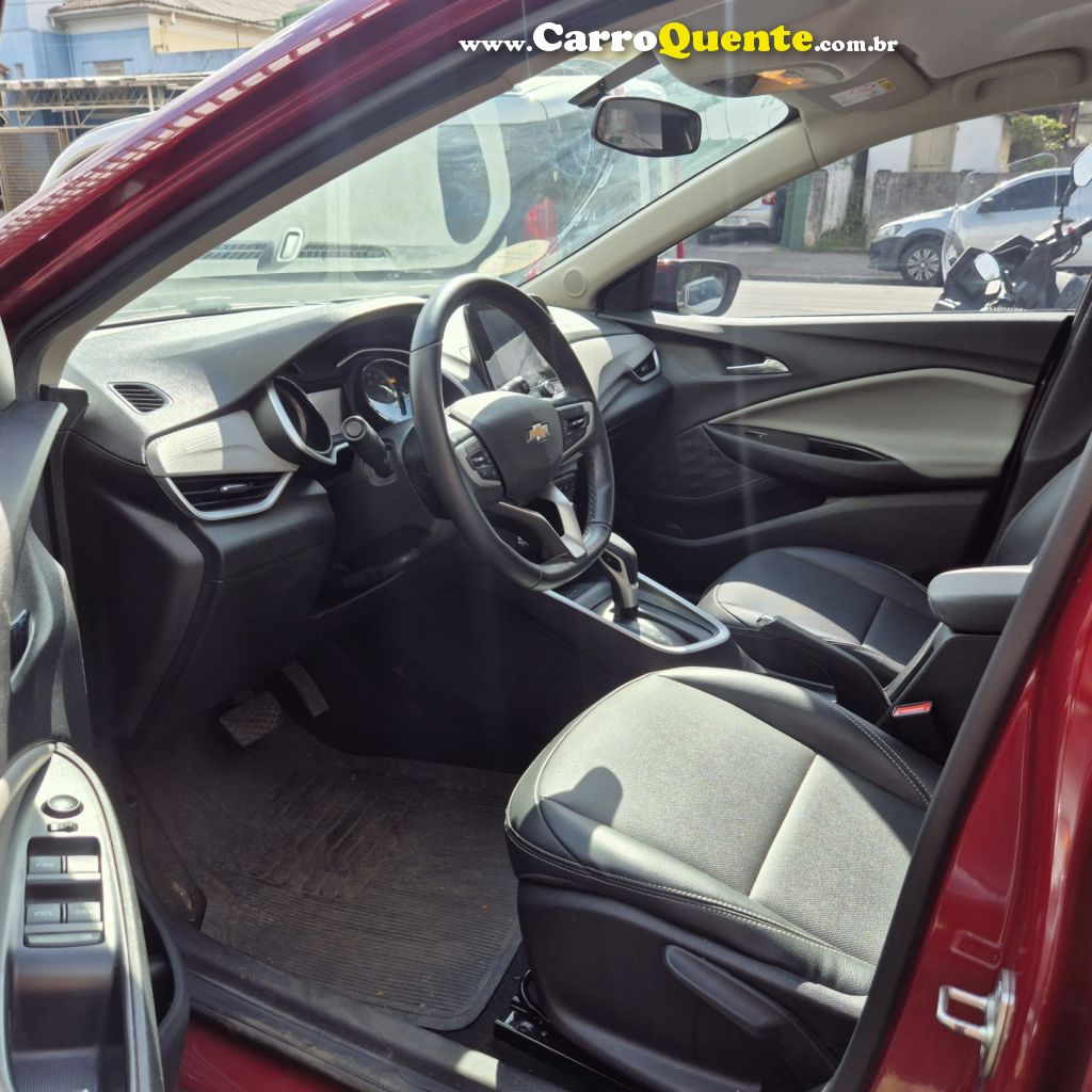 CHEVROLET   ONIX HATCH PREM. 1.0 12V TB FLEX 5P AUT.   VERMELHO 2024 1.0 FLEX - Loja