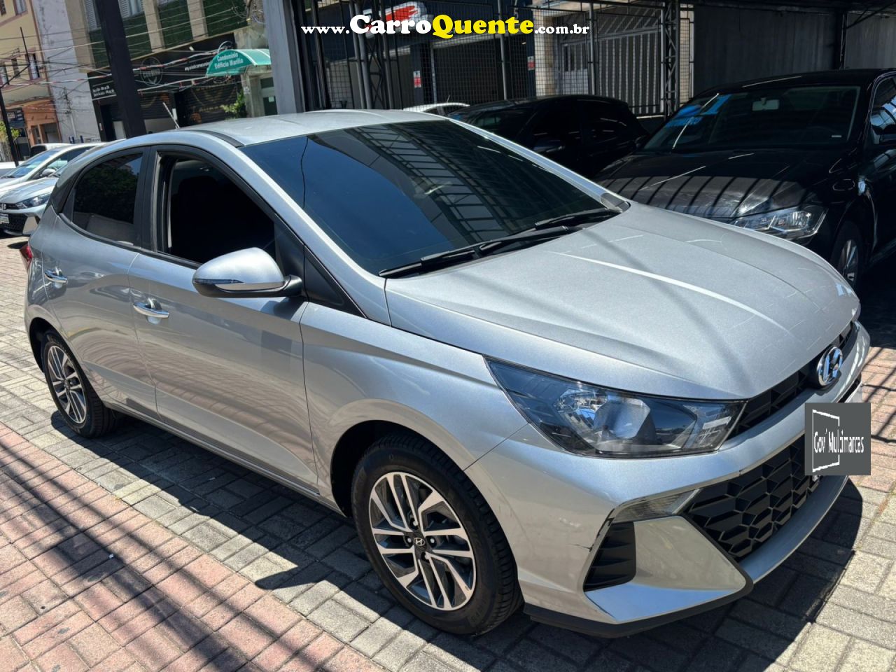 HYUNDAI   HB20 LIMITED 1.0 FLEX 12V MEC.   PRATA 2024 1.0 FLEX - Loja