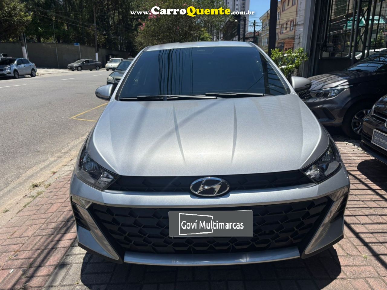 HYUNDAI   HB20 LIMITED 1.0 FLEX 12V MEC.   PRATA 2024 1.0 FLEX - Loja