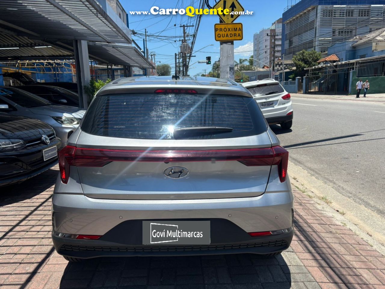 HYUNDAI   HB20 LIMITED 1.0 FLEX 12V MEC.   PRATA 2024 1.0 FLEX - Loja