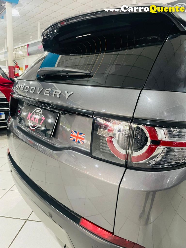 LAND ROVER   DISCOVERY SPORT SE 2.2 4X4 DIESEL AUT.   CINZA 2016 2.2 DIESEL - Loja