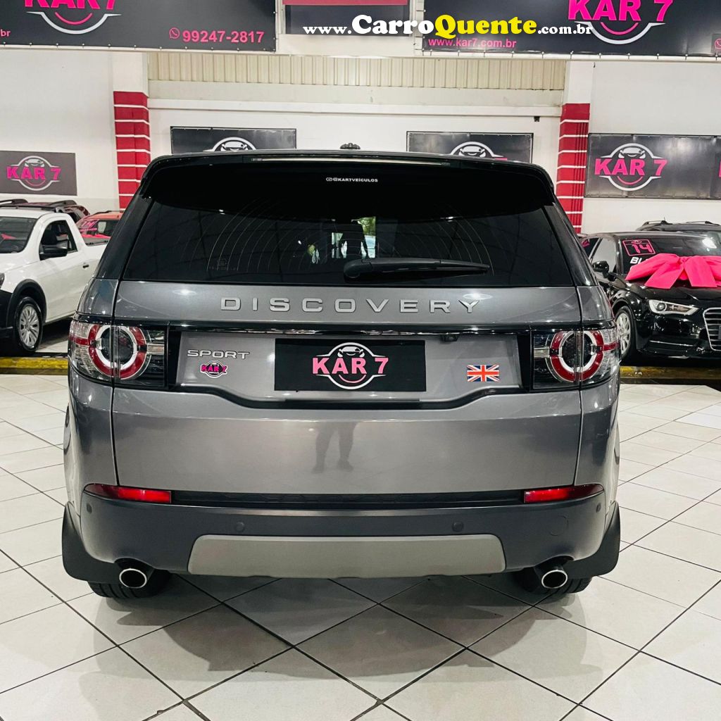 LAND ROVER   DISCOVERY SPORT SE 2.2 4X4 DIESEL AUT.   CINZA 2016 2.2 DIESEL - Loja