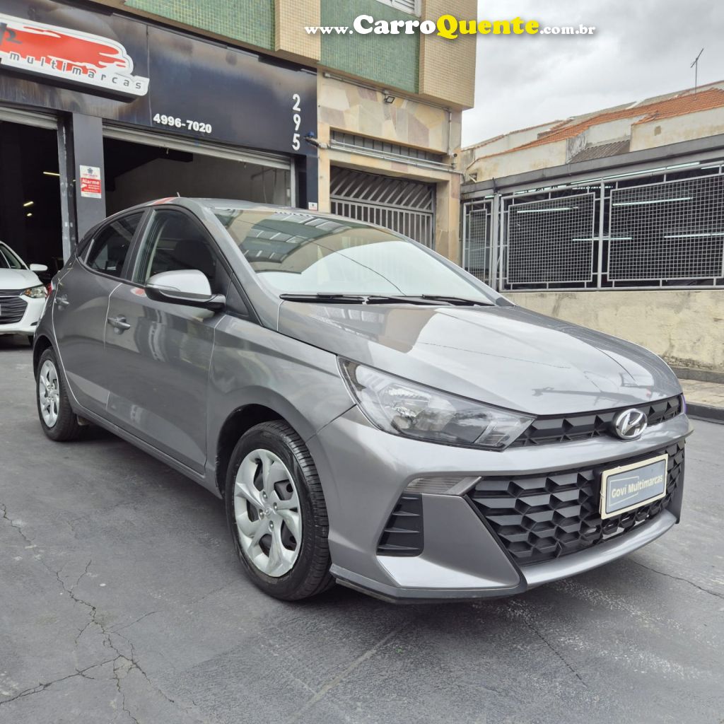 HYUNDAI   HB20 COMFORT 1.0 FLEX 12V MEC.   CINZA 2024 1.0 FLEX - Loja