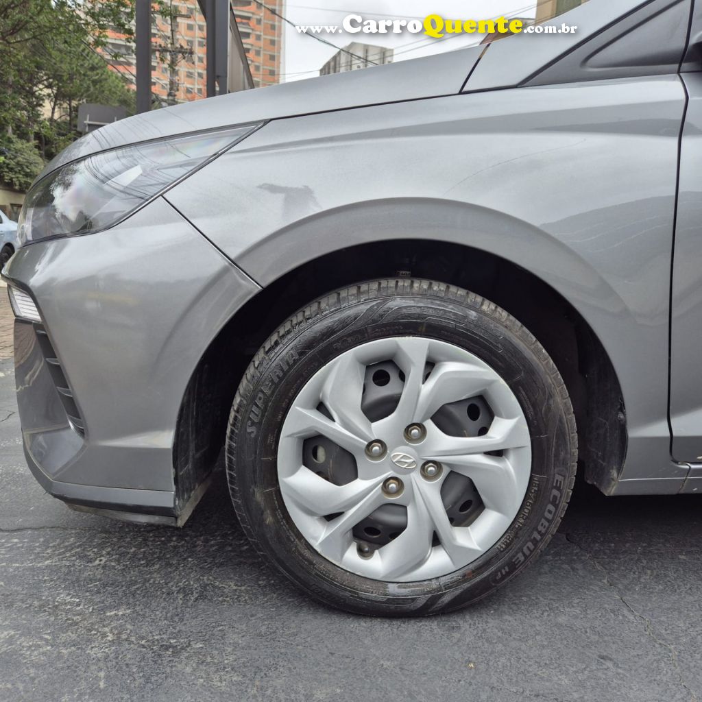 HYUNDAI   HB20 COMFORT 1.0 FLEX 12V MEC.   CINZA 2024 1.0 FLEX - Loja
