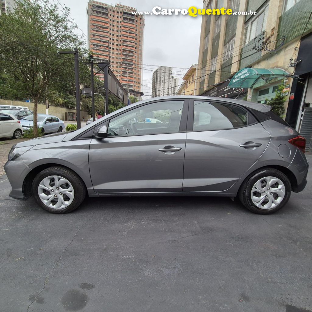 HYUNDAI   HB20 COMFORT 1.0 FLEX 12V MEC.   CINZA 2024 1.0 FLEX - Loja