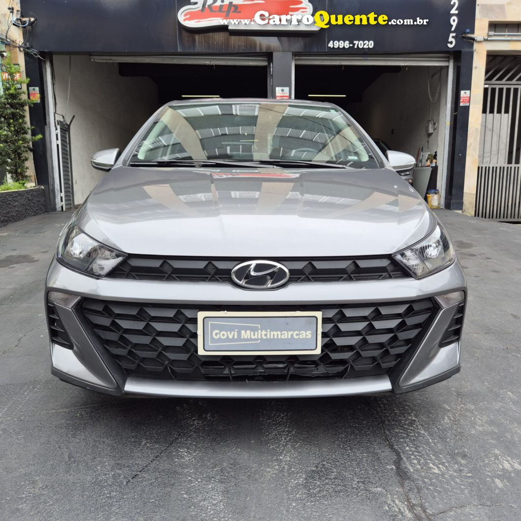 HYUNDAI   HB20 COMFORT 1.0 FLEX 12V MEC.   CINZA 2024 1.0 FLEX - Loja