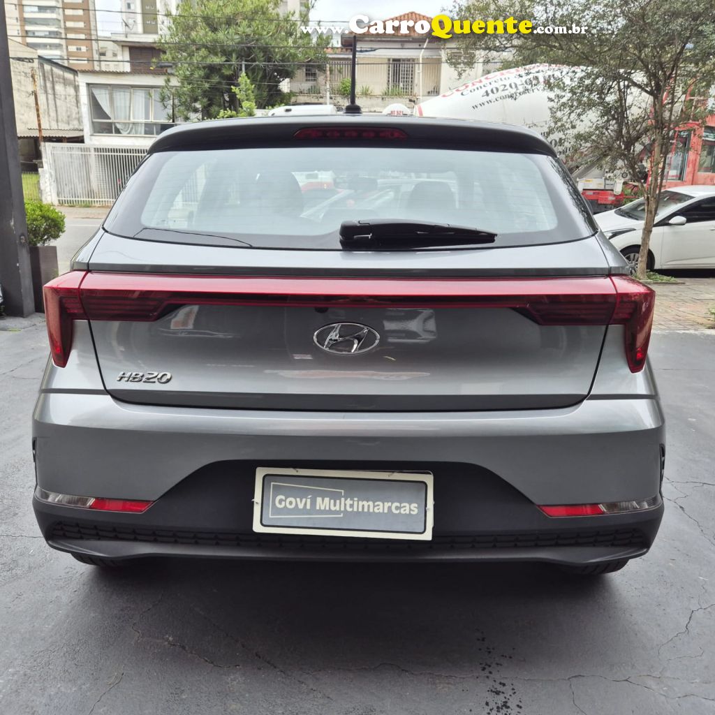 HYUNDAI   HB20 COMFORT 1.0 FLEX 12V MEC.   CINZA 2024 1.0 FLEX - Loja