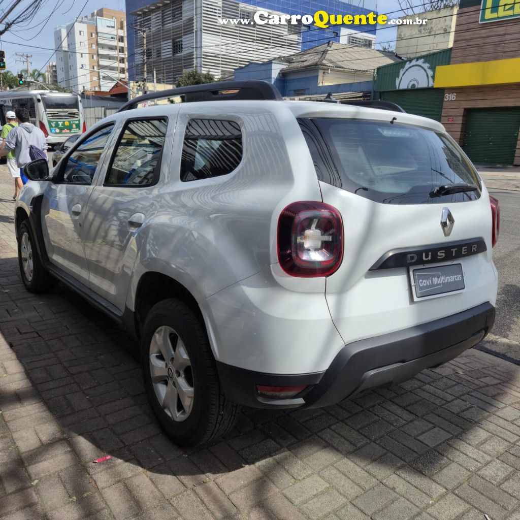RENAULT   DUSTER ZEN 1.6 16V FLEX MEC.   BRANCO 2021 1.6 FLEX - Loja