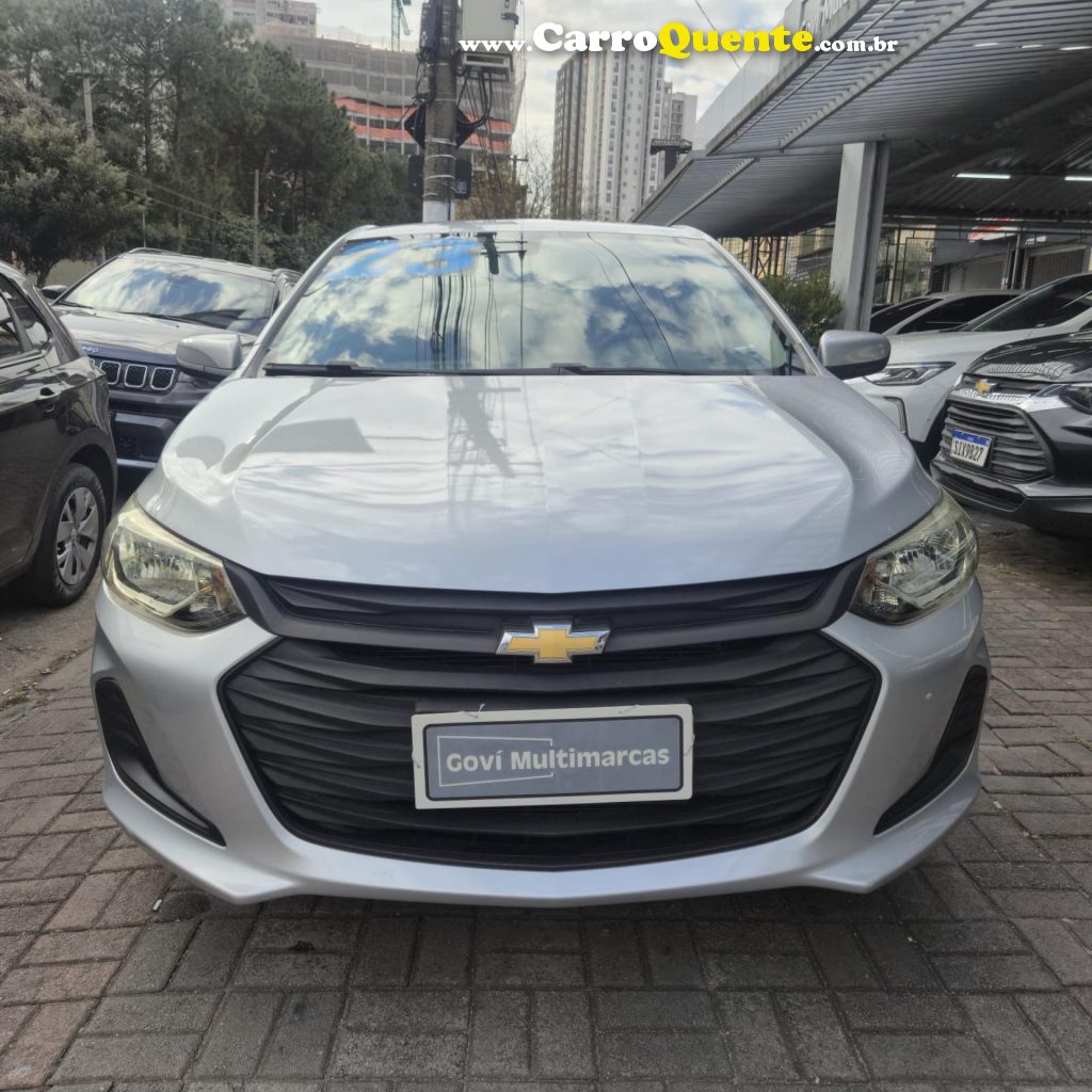 CHEVROLET   ONIX HATCH LT 1.0 12V FLEX 5P MEC.   PRATA 2023 1.0 FLEX - Loja