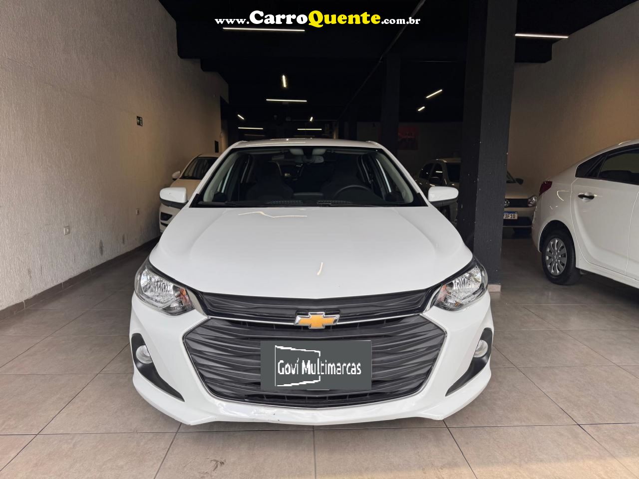 CHEVROLET   ONIX HATCH LT 1.0 8V FLEXPOWER 5P MEC.   BRANCO 2025 1.0 FLEX - Loja