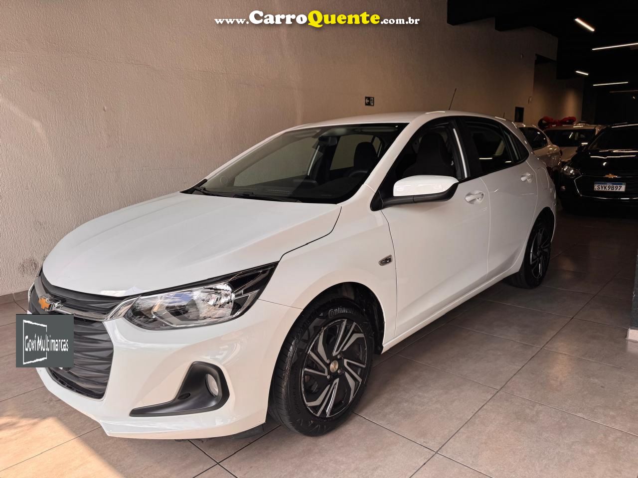 CHEVROLET   ONIX HATCH LT 1.0 8V FLEXPOWER 5P MEC.   BRANCO 2025 1.0 FLEX - Loja