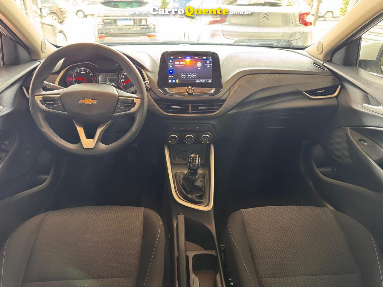 CHEVROLET   ONIX HATCH LT 1.0 8V FLEXPOWER 5P MEC.   BRANCO 2025 1.0 FLEX - Loja