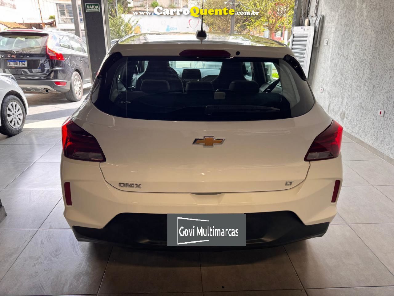 CHEVROLET   ONIX HATCH LT 1.0 8V FLEXPOWER 5P MEC.   BRANCO 2025 1.0 FLEX - Loja