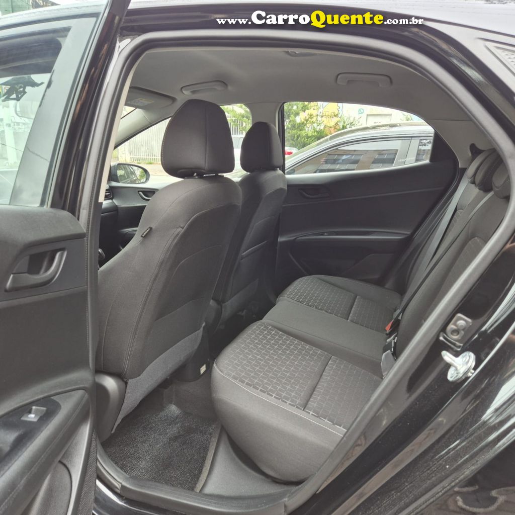 HYUNDAI   HB20 COMFORT 1.0 TB FLEX 12V AUT   PRETO 2024 1.0 FLEX - Loja