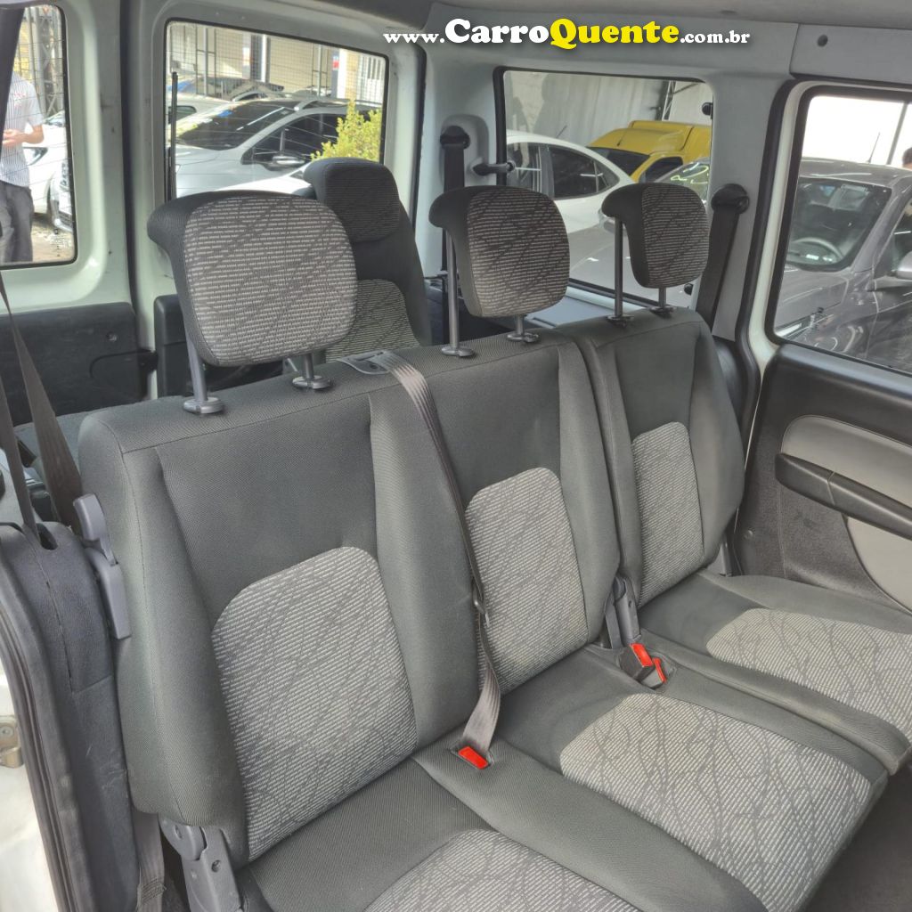 FIAT   DOBLO ESSENCE 1.8 FLEX 16V 5P   BRANCO 2018 1.8 FLEX - Loja
