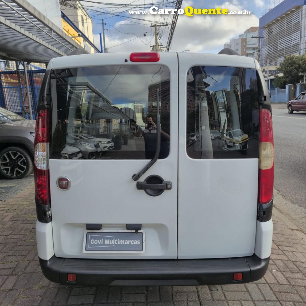 FIAT   DOBLO ESSENCE 1.8 FLEX 16V 5P   BRANCO 2018 1.8 FLEX - Loja