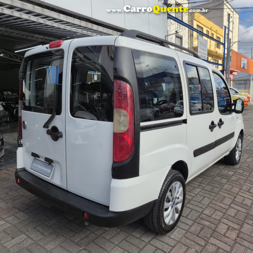 FIAT   DOBLO ESSENCE 1.8 FLEX 16V 5P   BRANCO 2018 1.8 FLEX - Loja