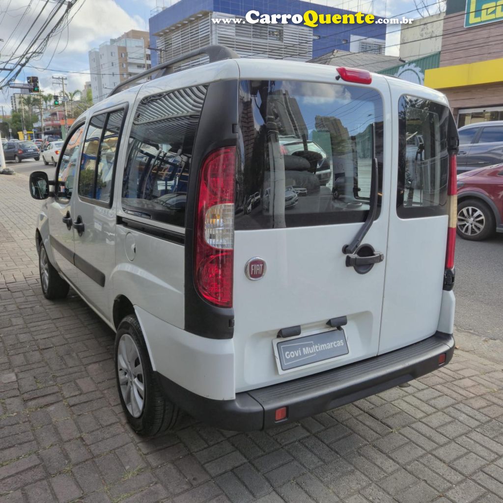 FIAT   DOBLO ESSENCE 1.8 FLEX 16V 5P   BRANCO 2018 1.8 FLEX - Loja