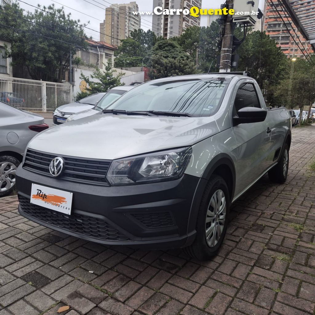 VOLKSWAGEN   SAVEIRO ROBUST 1.6 TOTAL FLEX 8V   PRATA 2023 1.6 FLEX - Loja