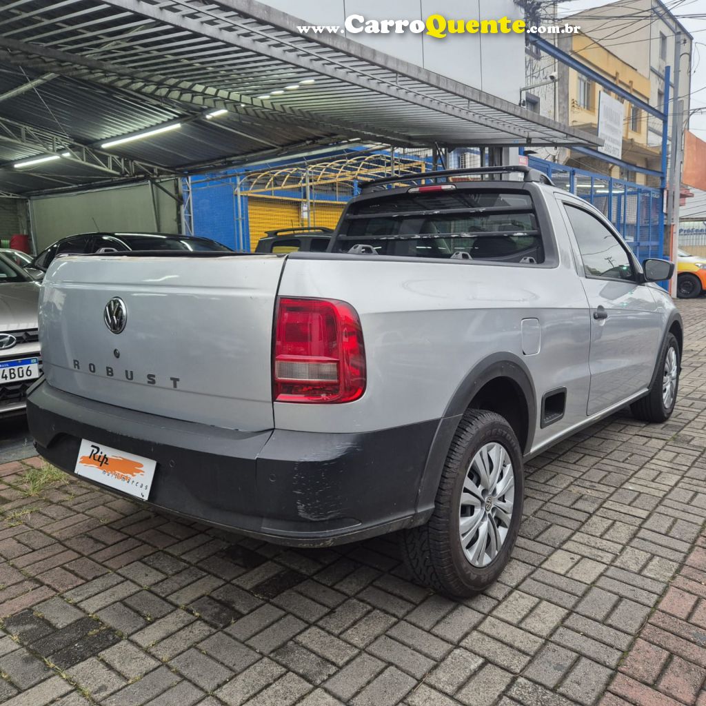 VOLKSWAGEN   SAVEIRO ROBUST 1.6 TOTAL FLEX 8V   PRATA 2023 1.6 FLEX - Loja