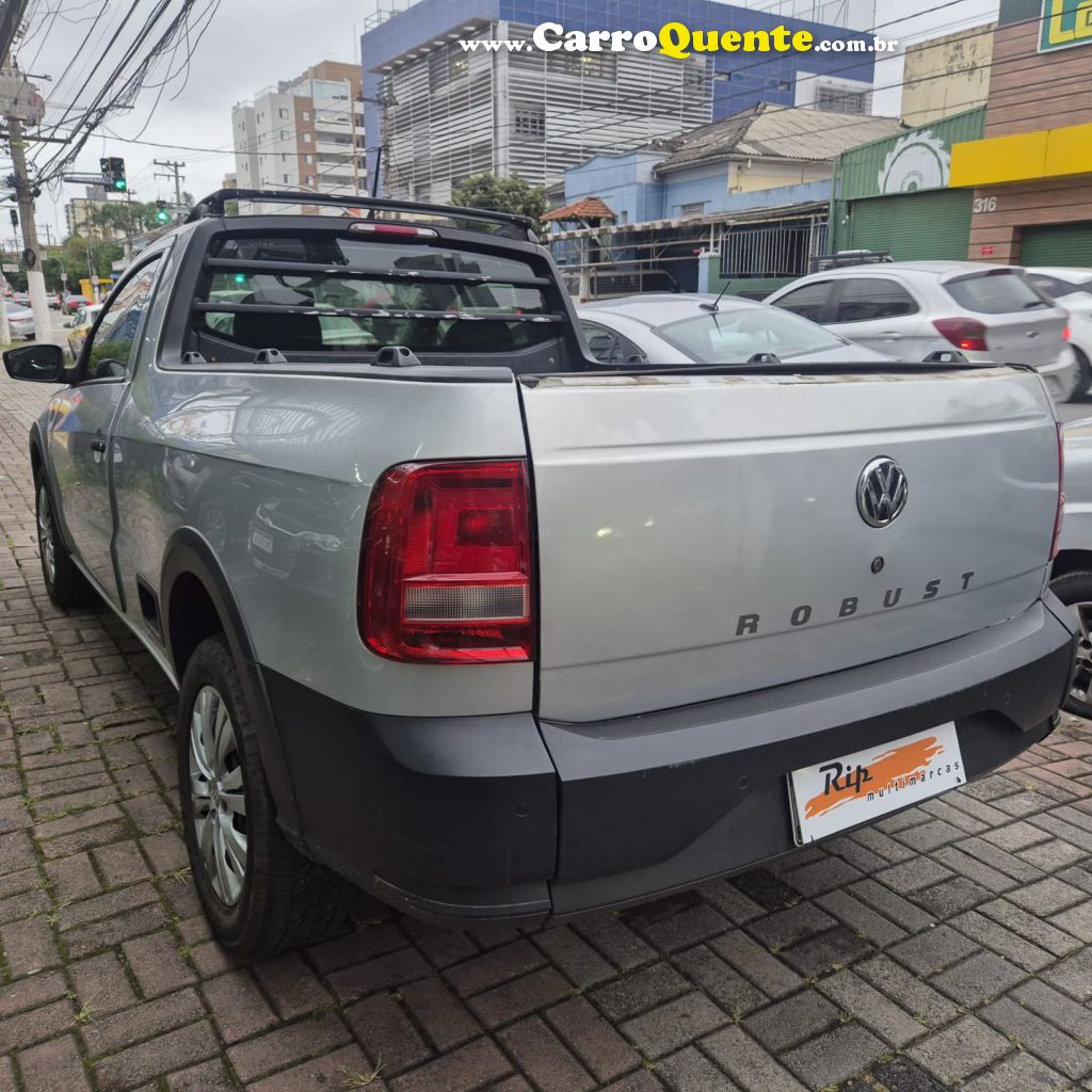 VOLKSWAGEN   SAVEIRO ROBUST 1.6 TOTAL FLEX 8V   PRATA 2023 1.6 FLEX - Loja