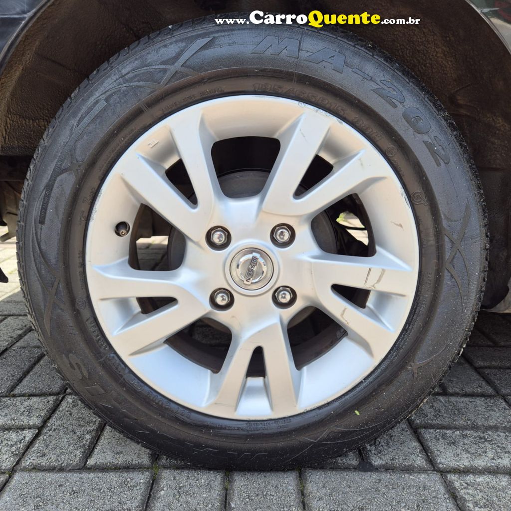 NISSAN   LIVINA S 1.8 16V FLEX FUEL AUT.   PRETO 2014 1.8 FLEX - Loja