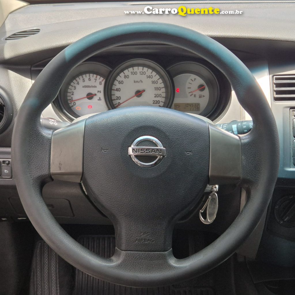 NISSAN   LIVINA S 1.8 16V FLEX FUEL AUT.   PRETO 2014 1.8 FLEX - Loja