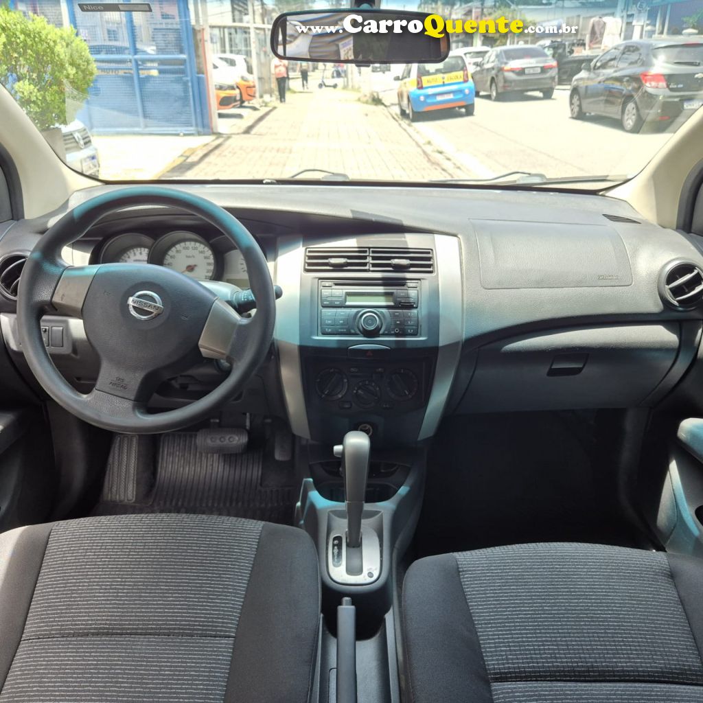 NISSAN   LIVINA S 1.8 16V FLEX FUEL AUT.   PRETO 2014 1.8 FLEX - Loja