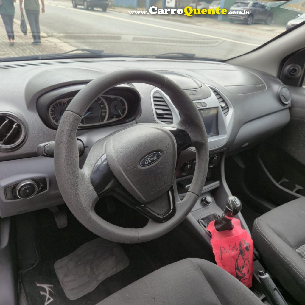 FORD   KA+ SEDAN 1.0 SESE PLUS TIVCT FLEX 4P   BRANCO 2015 1.0 FLEX - Loja
