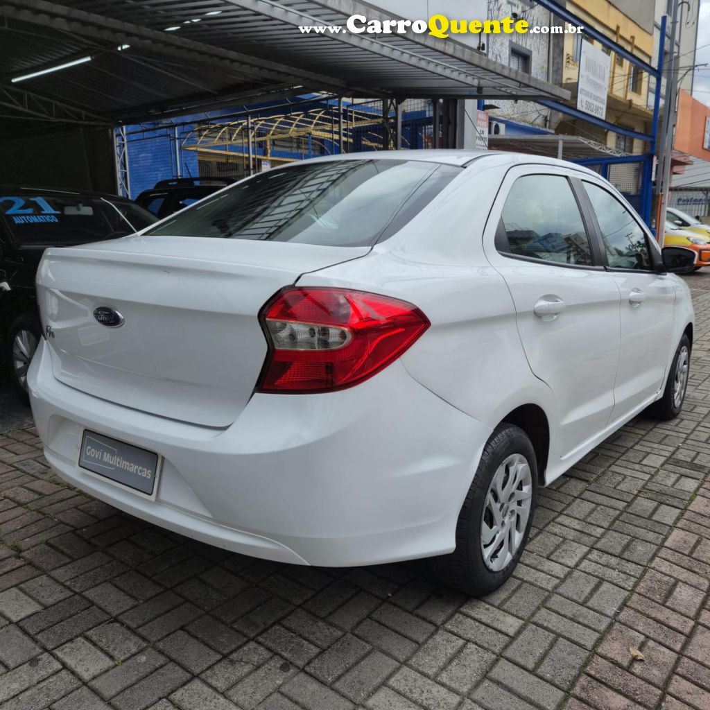 FORD   KA+ SEDAN 1.0 SESE PLUS TIVCT FLEX 4P   BRANCO 2015 1.0 FLEX - Loja