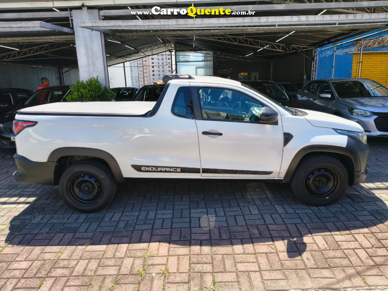 FIAT   STRADA ENDURANCE 1.4 FLEX 8V CS PLUS   BRANCO 2022 1.4 FLEX - Loja