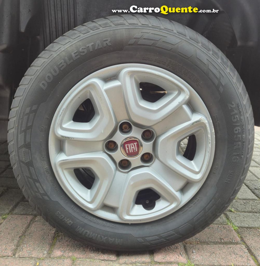 FIAT   TORO ENDURANCE 1.8 16V FLEX AUT.   PRATA 2021 1.8 FLEX - Loja