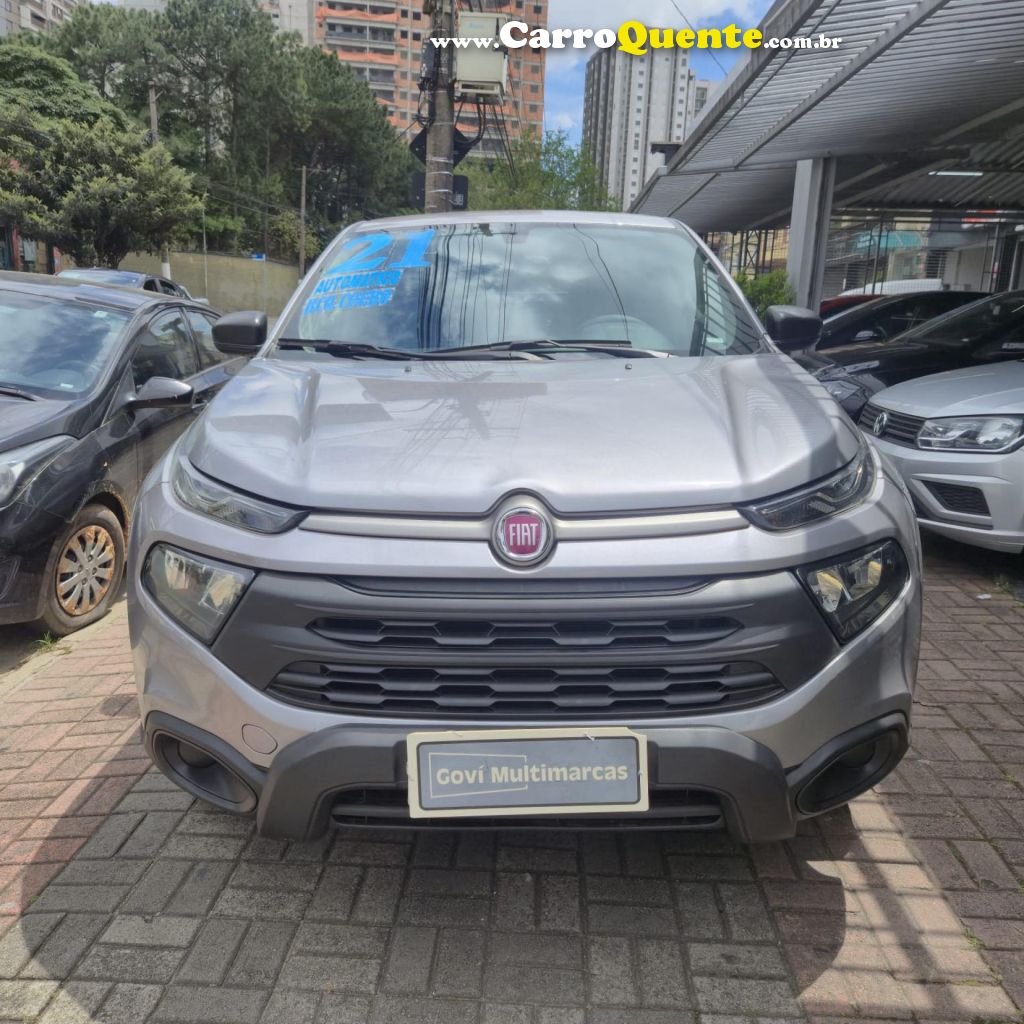 FIAT   TORO ENDURANCE 1.8 16V FLEX AUT.   PRATA 2021 1.8 FLEX - Loja