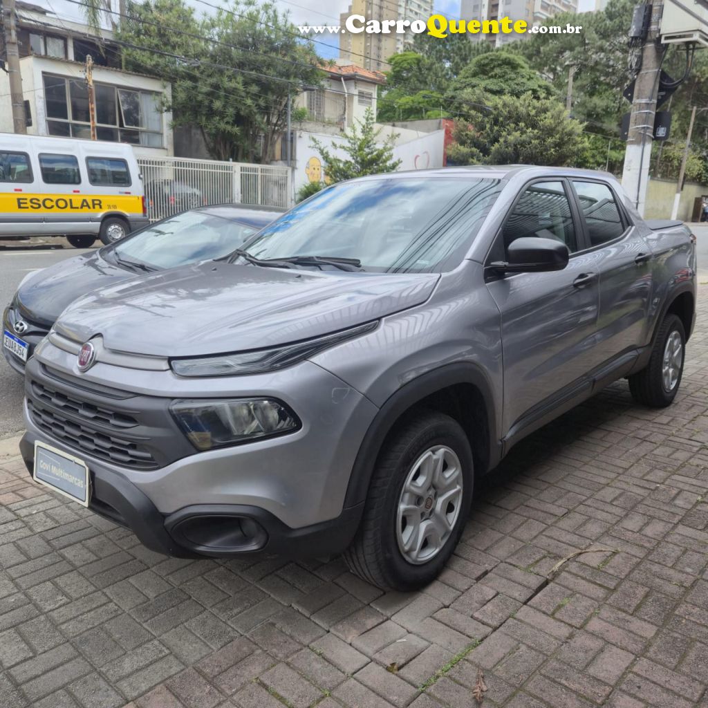 FIAT   TORO ENDURANCE 1.8 16V FLEX AUT.   PRATA 2021 1.8 FLEX - Loja