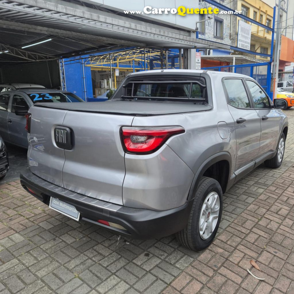 FIAT   TORO ENDURANCE 1.8 16V FLEX AUT.   PRATA 2021 1.8 FLEX - Loja