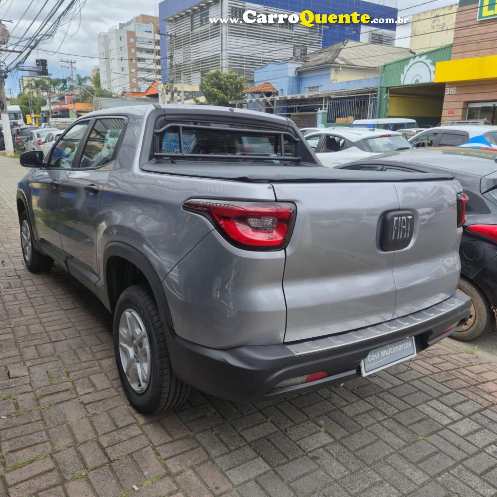 FIAT   TORO ENDURANCE 1.8 16V FLEX AUT.   PRATA 2021 1.8 FLEX - Loja